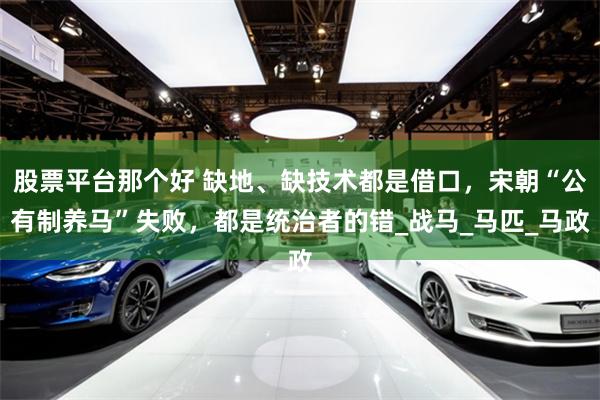 股票平台那个好 缺地、缺技术都是借口，宋朝“公有制养马”失败，都是统治者的错_战马_马匹_马政