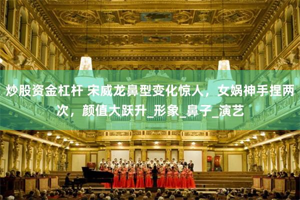 炒股资金杠杆 宋威龙鼻型变化惊人，女娲神手捏两次，颜值大跃升_形象_鼻子_演艺