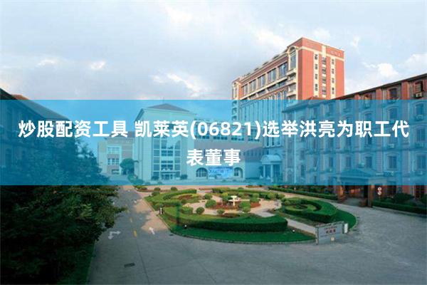 炒股配资工具 凯莱英(06821)选举洪亮为职工代表董事